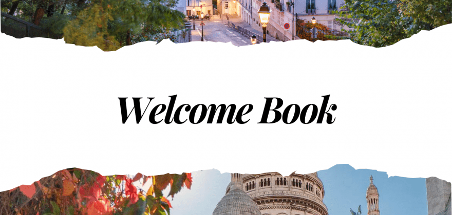 Découvrez Notre Welcome Book